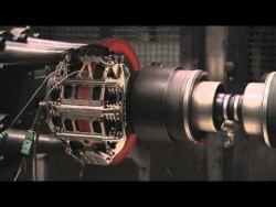 Testing the brakes of Formula 1 cars