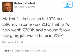 Just let that information settle in for a minute….
The false economy of the housing market ...