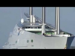 World Largest Sailing Yacht “White Pearl” Superyacht grande yate grand voilier ̵ ...