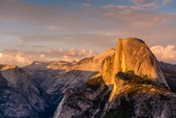 Sunrise at Half Dome, Yosemite Park