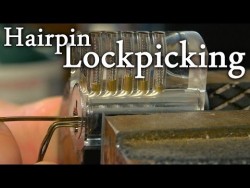 How to Pick a Lock With Hairpins – YouTube