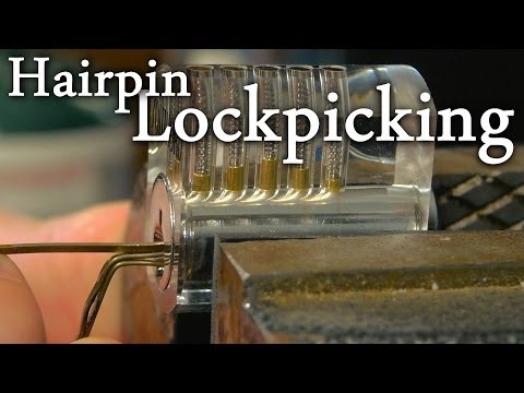 How to Pick a Lock With Hairpins – YouTube