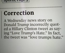 Best correction ever