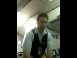 Hilarious Westjet Steward Michael McAdam – YouTube