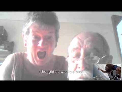 Skydiving whilst skyping the parents! – YouTube