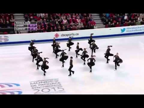 2015 World Synchro Champs SP Team Canada 1 – YouTube