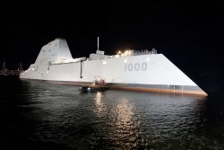 AMERICA’S MOST FUTURISTIC WARSHIP IS BOLDLY GOING OUT TO SEA
LITERALLY COMMANDED BY CAPTAIN KIRK