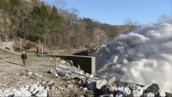 What 13,000 cubic feet per second of flood water looks like﻿