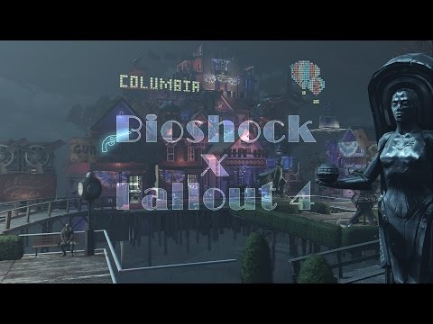 Fallout 4: Bioshock Infinite Columbia themed settlement mod – YouTube