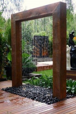 How to build a glass waterfall for your backyard | DIY projects for everyone!