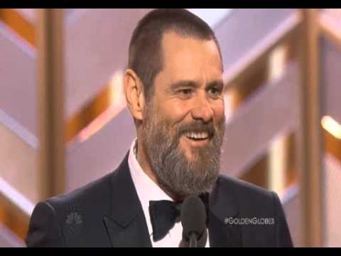 Jim Carrey At Golden Globes 2016 – YouTube