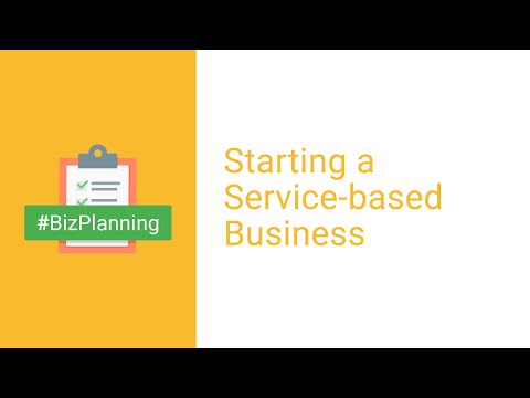 Launching a Service-based Business – YouTube