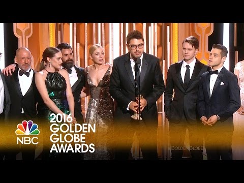 Mr. Robot Wins Best TV Series, Drama at the 2016 Golden Globes – YouTube