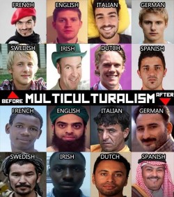 Because ‘Multiculturalism’ is a Genocidal scam based on hatred of the European peopl ...