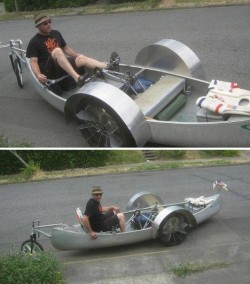 Amphibious bicycle