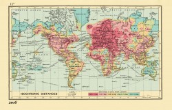 This Map Shows Just How Fast Travel Is in 2016