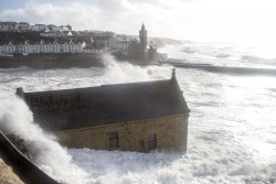 Porthleven storm