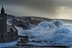 Porthleven storm