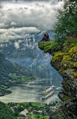 Flydalsjuvet, Geiranger, Norway