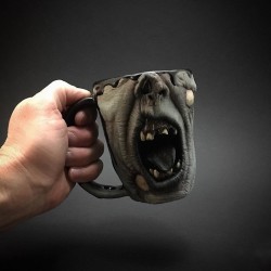 These Zombie Head Coffee Mugs Will Make You Scream For Caffeine