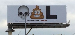 This Deadpool Billboard Is the Best Use of An Emoji We’ve Ever Seen