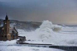 Porthleven storm