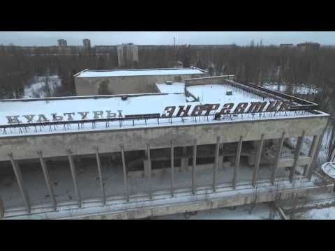 Drone Footage Of Pripyat In The Snow – Chernobyl January 2016 – YouTube