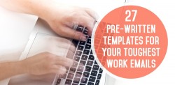 Email Templates for Work Settings – The Muse