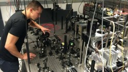 Macroscopic quantum entanglement achieved at room temperature