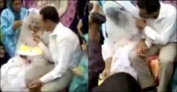 Muslim Slaps Wife At Wedding After Being Teased – Welcome to marriage in Islam
