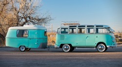 1963 Volkswagen 23-Window Microbus With Camping Trailer | HiConsumption