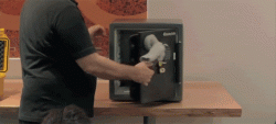 Watch a Magnet Inside a Sock Break Open a Safe in Seconds