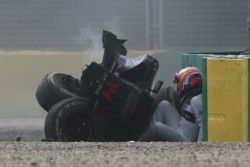 How Alonso can survive a crash like this is testament to the incredible safety advances in F1 cars