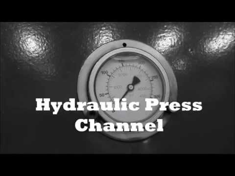 Can you fold paper more than 7 times with hydraulic press – YouTube