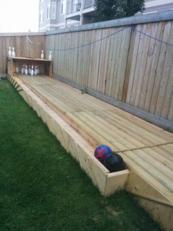 DIY Backyard Bowling Alley | Home Design, Garden & Architecture Blog Magazine
