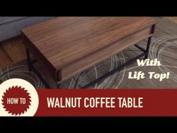 Easy to Make Coffee Table with Lift Up Top – YouTube