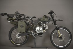 Motoped Survival Bike: Black Ops Edition | HiConsumption