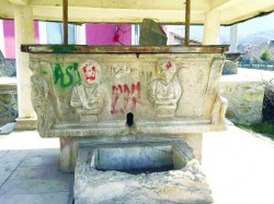 Roman tomb serves as fountain – ARCHAEOLOGY