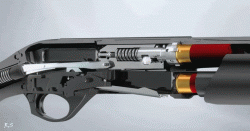 Shotgun reload mechanism