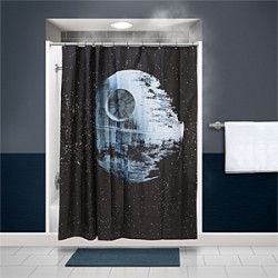 Star Wars Death Star Shower Curtain | ThinkGeek