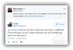 Dude who alerted Turkish authorities about Dutch columnist Ebru Umar which led to her subsequent ...