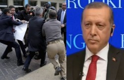 Erdoğan Speaks at Brookings, His Guards Attack Journalists – english