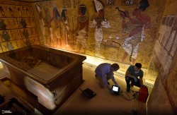 Exclusive Pictures From Inside the Scan of King Tut’s Tomb