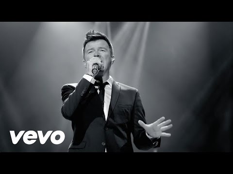 New song from Rick Astley, Keep Singing. Why does he look the same as he did in the 80s?!