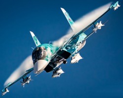 Sukhoi Su-34 also known as “Hell Duck”
NATO reporting name Fullback