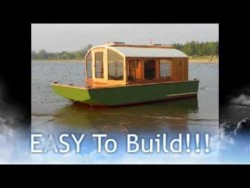 Cheap Houseboat you can build, DIANNE’S ROSE – YouTube