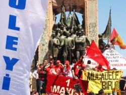 Taksim Square on 1 May 2010. Unimaginable today.