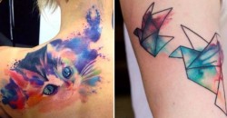 You Probably Had No Idea That Watercolor Tattoos This Amazing Were Even Possible