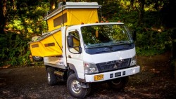 Base 4×4 expedition truck provides a rugged base camp for your greatest adventures