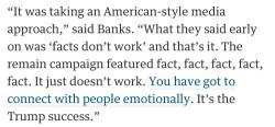 Arron Banks actually boasting about Leave’s purposely counter-factual campaign: